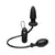 Doc Johnson - Deluxe Wonder Plug Inflatable Vibrating Butt Plug (Black) -  Expandable Anal Plug (Vibration) Non Rechargeable  Durio.sg