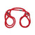 Doc Johnson - Japanese Style Bondage Wrist or Ankle Cotton Rope Cuffs (Red) -  Hand/Leg Cuffs  Durio.sg