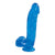 Doc Johnson - Jelly Jewels Cock Realistic Dildo with Balls 7" (Blue) -  Realistic Dildo with suction cup (Non Vibration)  Durio.sg