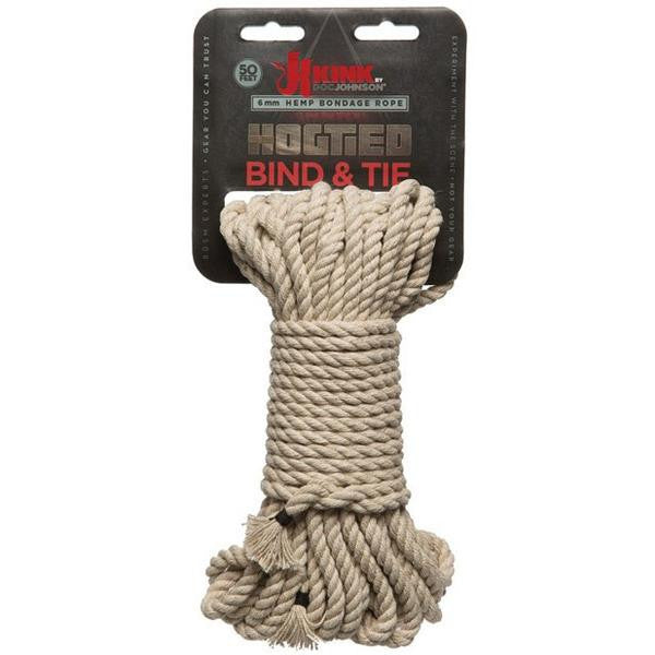Doc Johnson - Kink Bind &amp; Tie Hemp Bondage Rope -  Rope  Durio.sg