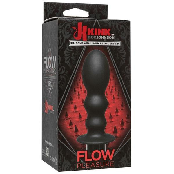 Doc Johnson - Kink Flow Pleasure Silicone Anal Douche Accessory -  Anal Douche (Non Vibration)  Durio.sg