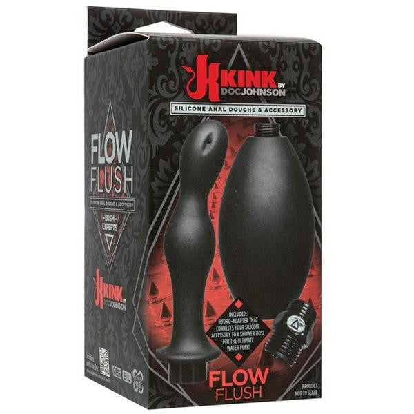 Doc Johnson - Kink Flow Silicone Anal Douche & Accessory -  Anal Douche (Non Vibration)  Durio.sg