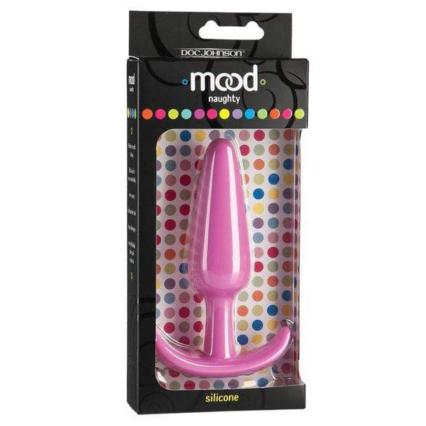 Doc Johnson - Mood Naughty Butt Plug Large (Pink) -  Anal Plug (Non Vibration)  Durio.sg