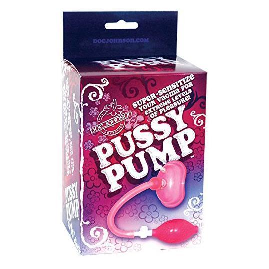 Doc Johnson - Pussy Pump (Pink) -  Clitoral Pump (Non Vibration)  Durio.sg