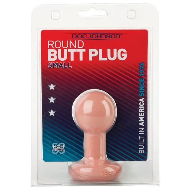 Doc Johnson - Round Butt Plug Small -  Anal Plug (Non Vibration)  Durio.sg