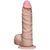 Doc Johnson - The Realistic Ultraskyn Slim 7" Cock with Balls (Beige) -  Realistic Dildo with suction cup (Non Vibration)  Durio.sg