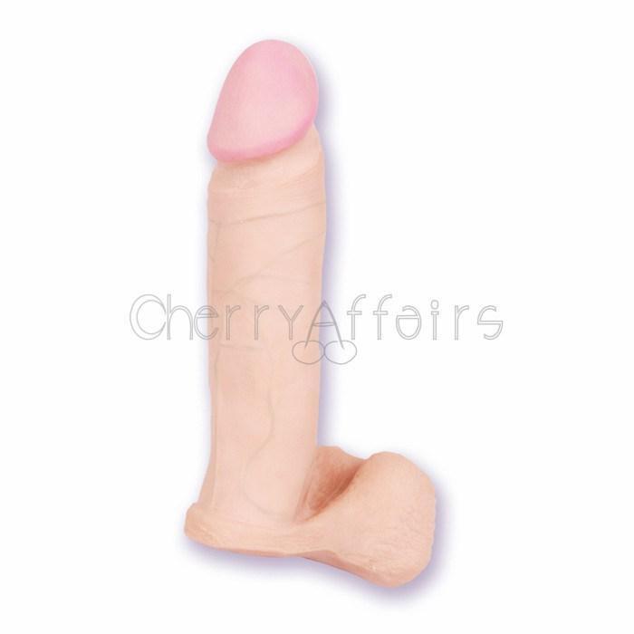 Doc Johnson - Vac-U-Lock Attachments in UR3 Strap-On Dildo 8" -  Strap On with Non hollow Dildo for Female (Non Vibration)  Durio.sg