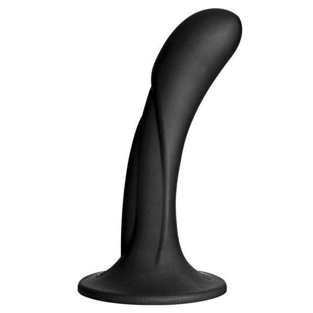 Doc Johnson - Vac U Lock G Spot Silicone Dong Attachment (Black) -  G Spot Dildo (Non Vibration)  Durio.sg