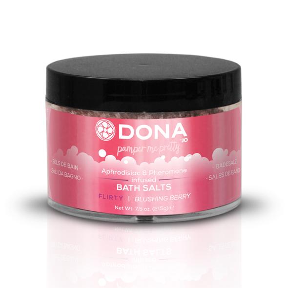 Dona - Flirty Blushing Berry Pheromone Infused Bath Salt 7.5oz -  Bath Salt  Durio.sg