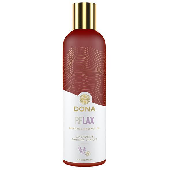 Dona -  Relax Lavender and Tahitian Vanilla Essential Massage Oil 120ml -  Massage Oil  Durio.sg