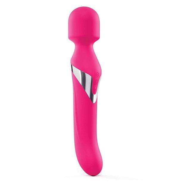 Dorcel - Dual Orgasm Rechargeable Wand Massager (Pink) -  Wand Massagers (Vibration) Rechargeable  Durio.sg