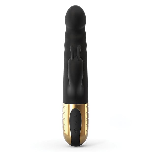 Dorcel - G Stormer Thrusting G Spot Rabbit Vibrator (Black/Gold) -  Rabbit Dildo (Vibration) Rechargeable  Durio.sg