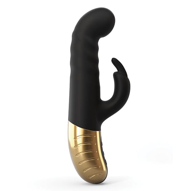 Dorcel - G Stormer Thrusting G Spot Rabbit Vibrator (Black/Gold) -  Rabbit Dildo (Vibration) Rechargeable  Durio.sg
