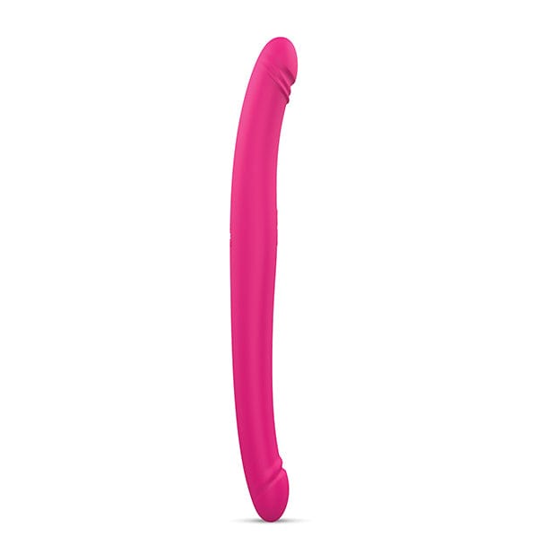 Dorcel - Orgasmic Double Do Thrusting Dong Double Dildo 16.5" (Pink) -  Double Dildo (Vibration) Rechargeable  Durio.sg