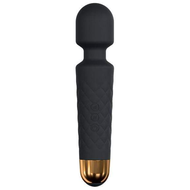 Dorcel - Wanderful Rechargeable Wand Massager (Black/Gold) -  Wand Massagers (Vibration) Rechargeable  Durio.sg