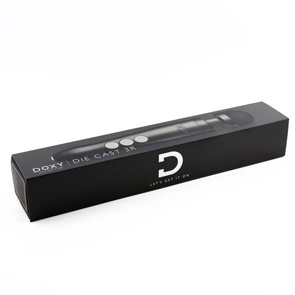 Doxy - Die Cast 3R Rechargeable Wand Massager (Matte Black) -  Wand Massagers (Vibration) Rechargeable  Durio.sg