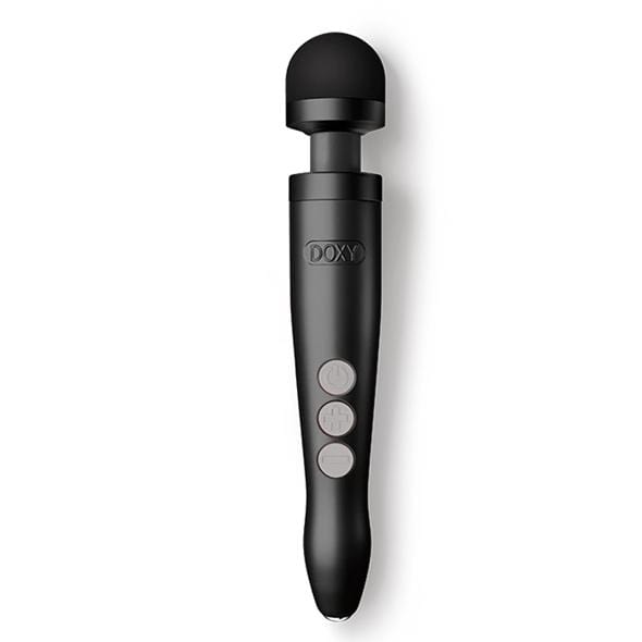 Doxy - Die Cast 3R Rechargeable Wand Massager (Matte Black) -  Wand Massagers (Vibration) Rechargeable  Durio.sg