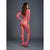 Dreamgirl - Fishnet Long Sleeved Open Crotch Bodystocking Costume O/S (Neon Pink) -  Bodystockings  Durio.sg