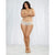 Dreamgirl - Heart Stretch Lace Panty with Open Crotch 1X (White) -  Crotchless Panties  Durio.sg
