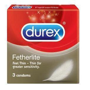 Durex - Fetherlite Easy On Condoms 3's -  Condoms  Durio.sg