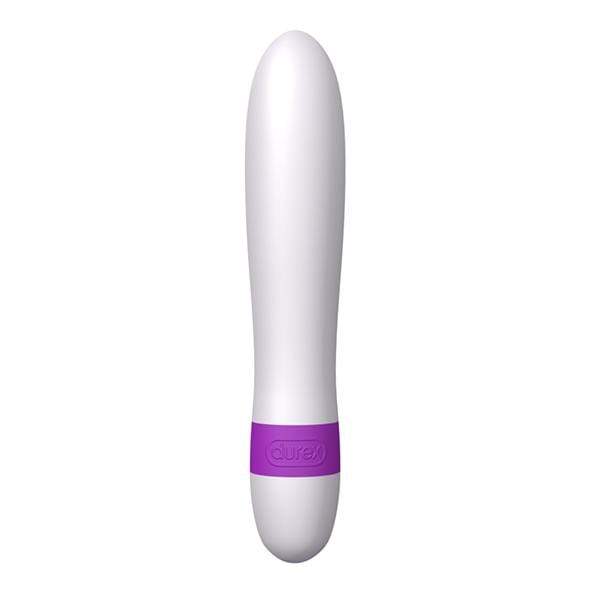 Durex - Intense Pure Fantasy Vibrator (White) -  G Spot Dildo (Vibration) Non Rechargeable  Durio.sg