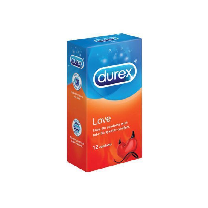 Durex - Love Easy On Condoms 12's -  Condoms  Durio.sg