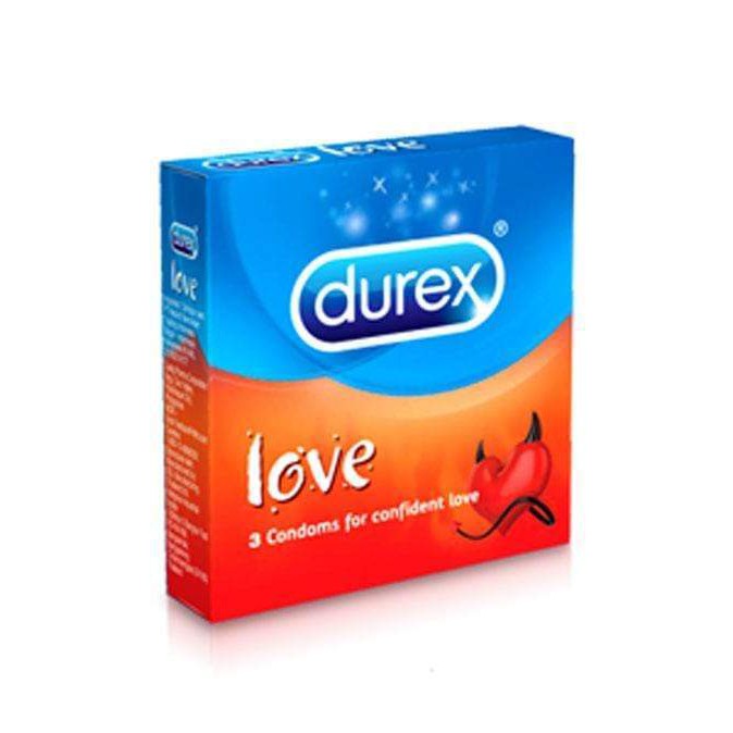 Durex - Love Easy On Condoms 3's -  Condoms  Durio.sg