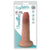 Easy Riders - Dual Density Slim Bioskin Dong Vanilla 6" (Beige) -  Realistic Dildo w/o suction cup (Non Vibration)  Durio.sg