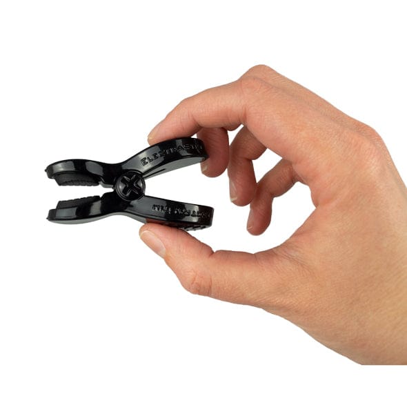 ElectraStim - Electro Stimulation Bipolar ElectraClamp (Black) -  Electrosex  Durio.sg