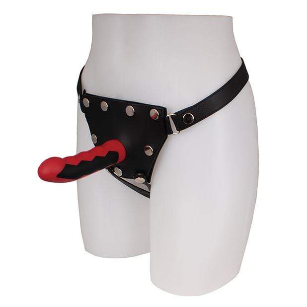 ElectraStim - Silicone Fusion Komodo G Spot Dildo (Red) -  G Spot Dildo (Non Vibration)  Durio.sg