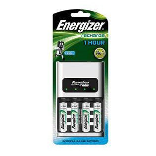 Energizer - Recharge CH1HR3 1 Hour Charger 4 AA -  Battery  Durio.sg