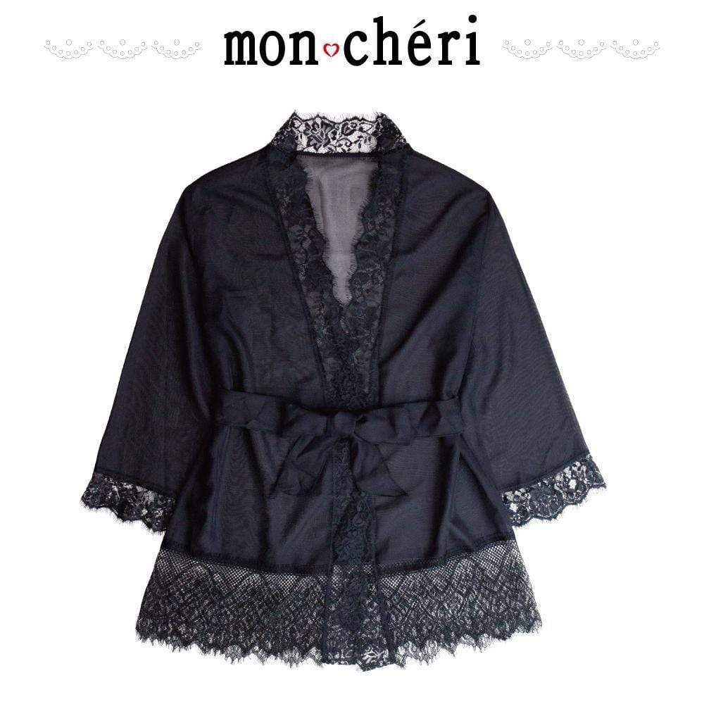 Enjoy Toys - Mon Cheri Room Wear Mor00015 Chemise (Black) -  Chemises  Durio.sg