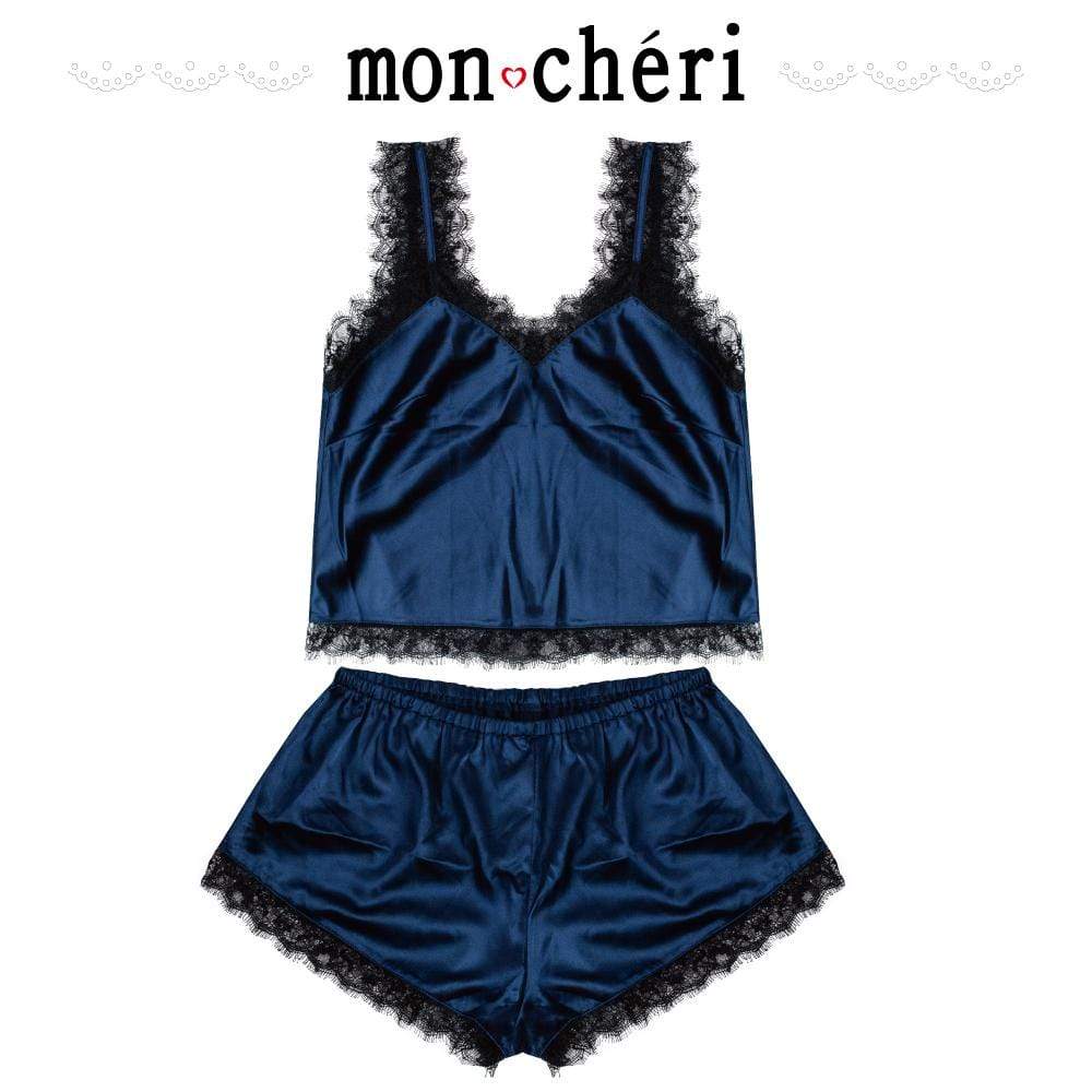 Enjoy Toys - Mon Cheri Room Wear Mor00024 2 Pc Chemise (Blue) -  Chemises  Durio.sg