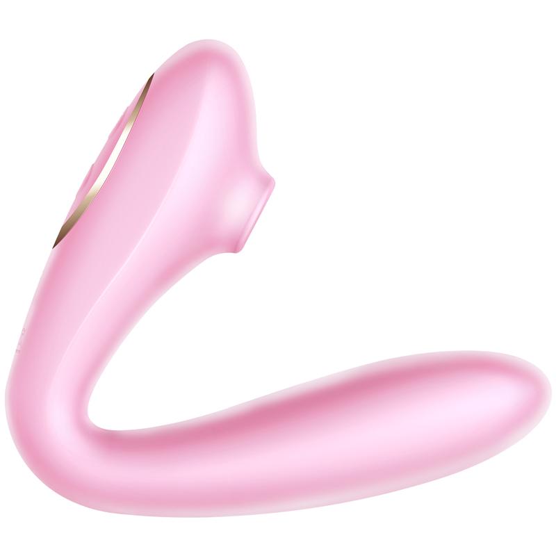 Erocome - Andromeda Flexible Vibrating Clitoral Air Stimulator Massager (Pink) -  Clit Massager (Vibration) Rechargeable  Durio.sg