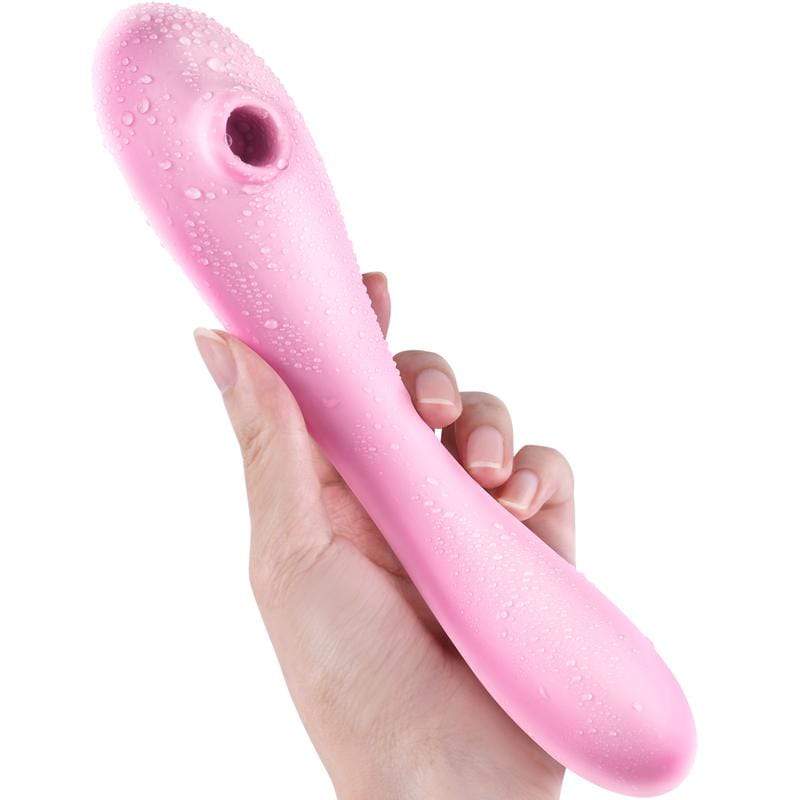 Erocome - Andromeda Flexible Vibrating Clitoral Air Stimulator Massager (Pink) -  Clit Massager (Vibration) Rechargeable  Durio.sg