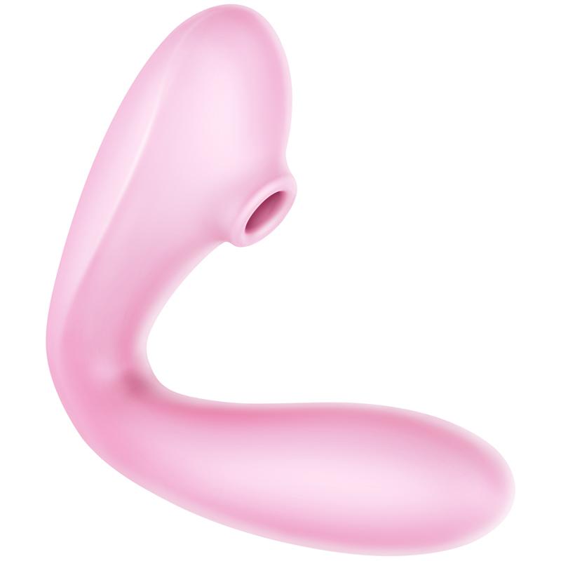 Erocome - Andromeda Flexible Vibrating Clitoral Air Stimulator Massager (Pink) -  Clit Massager (Vibration) Rechargeable  Durio.sg