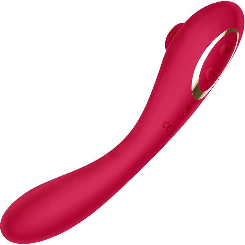 Erocome - Andromeda Flexible Vibrating Clitoral Air Stimulator Massager (Red) -  Clit Massager (Vibration) Rechargeable  Durio.sg