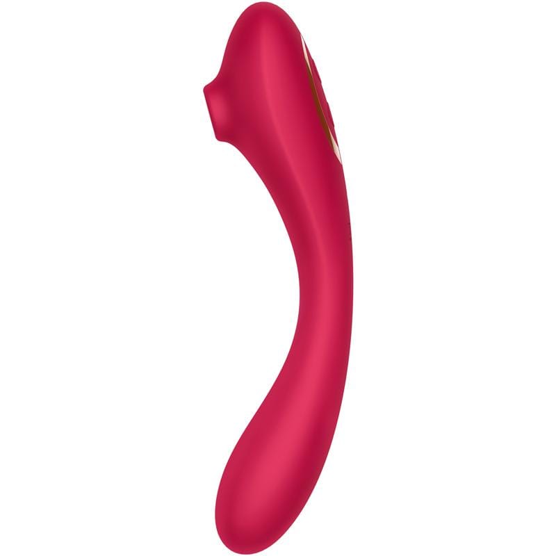 Erocome - Andromeda Flexible Vibrating Clitoral Air Stimulator Massager (Red) -  Clit Massager (Vibration) Rechargeable  Durio.sg