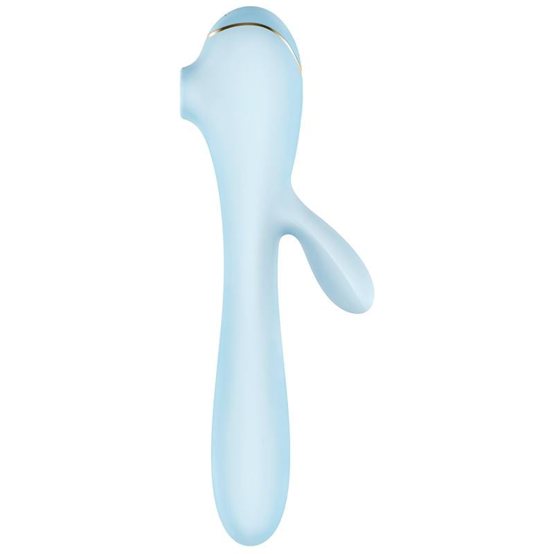 Erocome - Apus Rabbit Clitoral Air Stimulator Vibrator (Baby Blue) -  Rabbit Dildo (Vibration) Rechargeable  Durio.sg