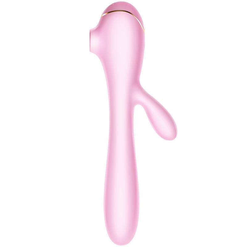 Erocome - Apus Rabbit Clitoral Air Stimulator Vibrator (Pink) -  Rabbit Dildo (Vibration) Rechargeable  Durio.sg
