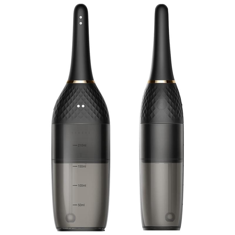 Erocome - Aquarius Automatic Anal Douche (Black) -  Anal Douche (Non Vibration)  Durio.sg