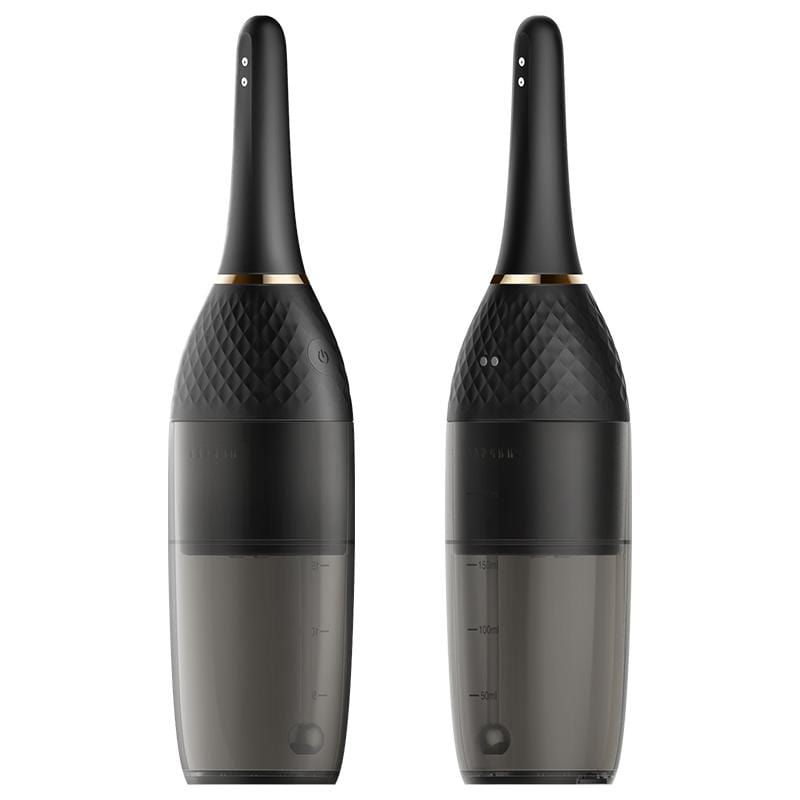 Erocome - Aquarius Automatic Anal Douche (Black) -  Anal Douche (Non Vibration)  Durio.sg