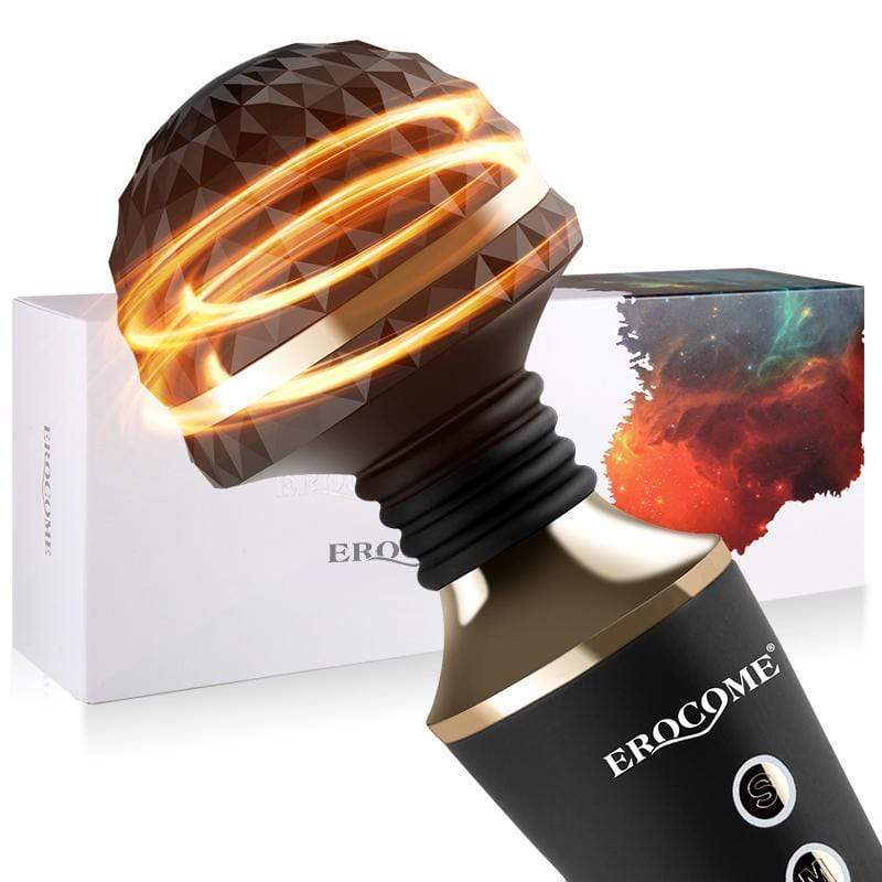 Erocome - CR. Austrilis Wand Massager (Black) -  Wand Massagers (Vibration) Rechargeable  Durio.sg