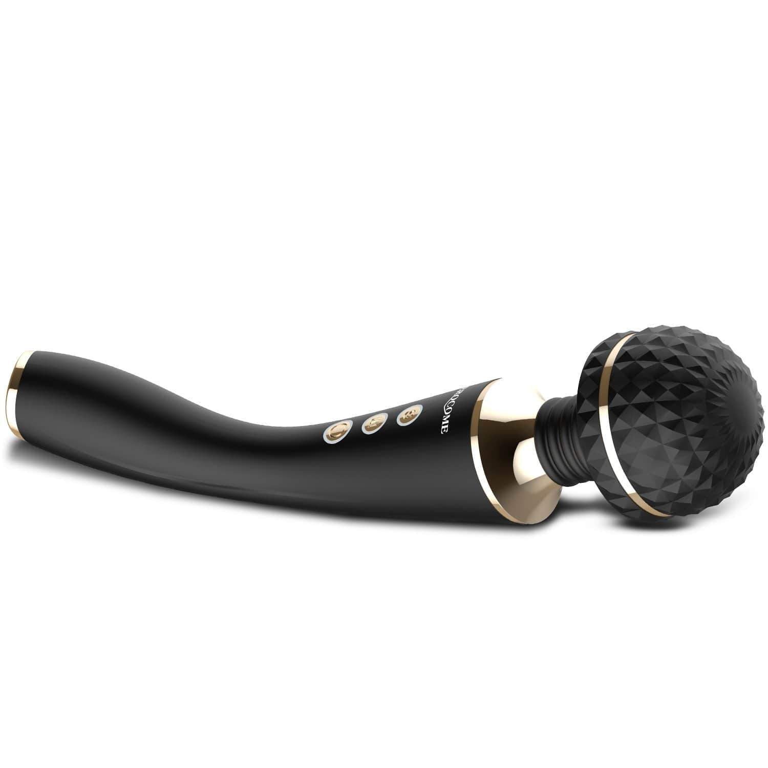 Erocome - CR. Austrilis Wand Massager (Black) -  Wand Massagers (Vibration) Rechargeable  Durio.sg