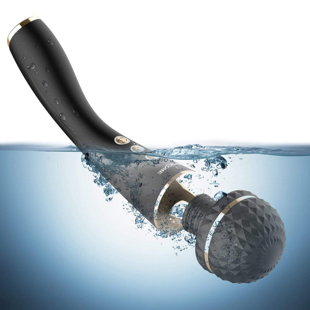 Erocome - CR. Austrilis Wand Massager (Black) -  Wand Massagers (Vibration) Rechargeable  Durio.sg