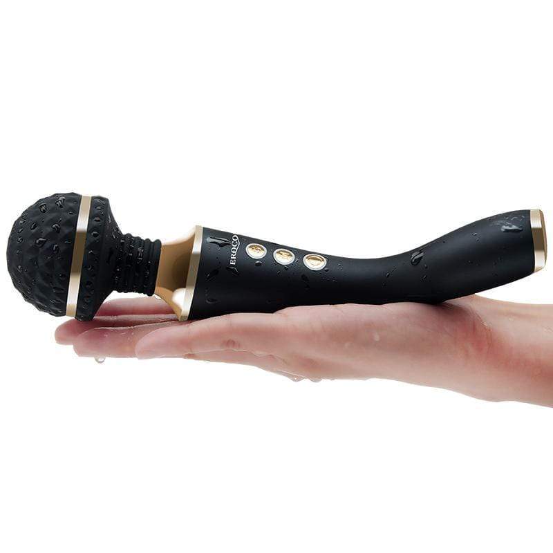Erocome - CR. Austrilis Wand Massager (Black) -  Wand Massagers (Vibration) Rechargeable  Durio.sg