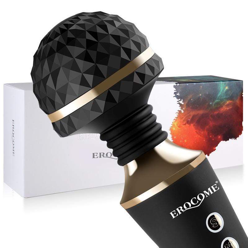 Erocome - CR. Austrilis Wand Massager (Black) -  Wand Massagers (Vibration) Rechargeable  Durio.sg