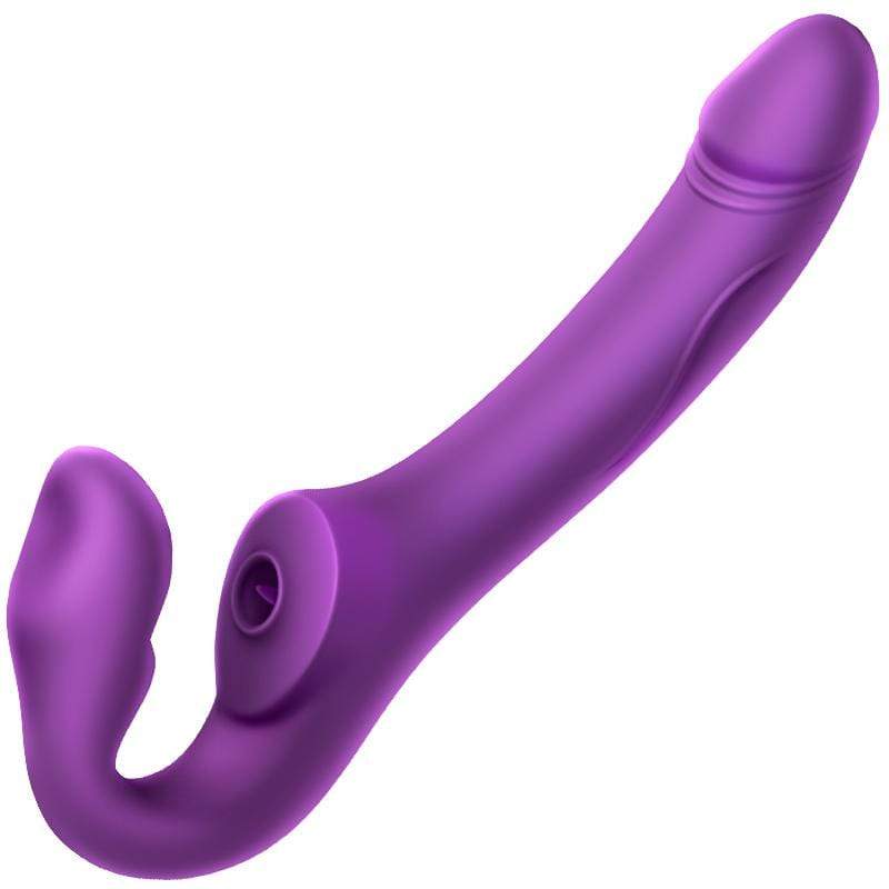 Erocome - Cancri Remote Control Couple&#39;s Dildo (Purple) -  Couple&#39;s Massager (Vibration) Rechargeable  Durio.sg