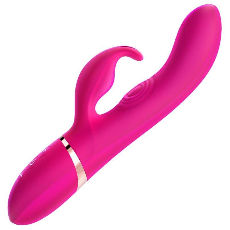 Erocome - Canesvenatici Heating Rabbit Vibrator (Deep Rose) -  Rabbit Dildo (Vibration) Rechargeable  Durio.sg