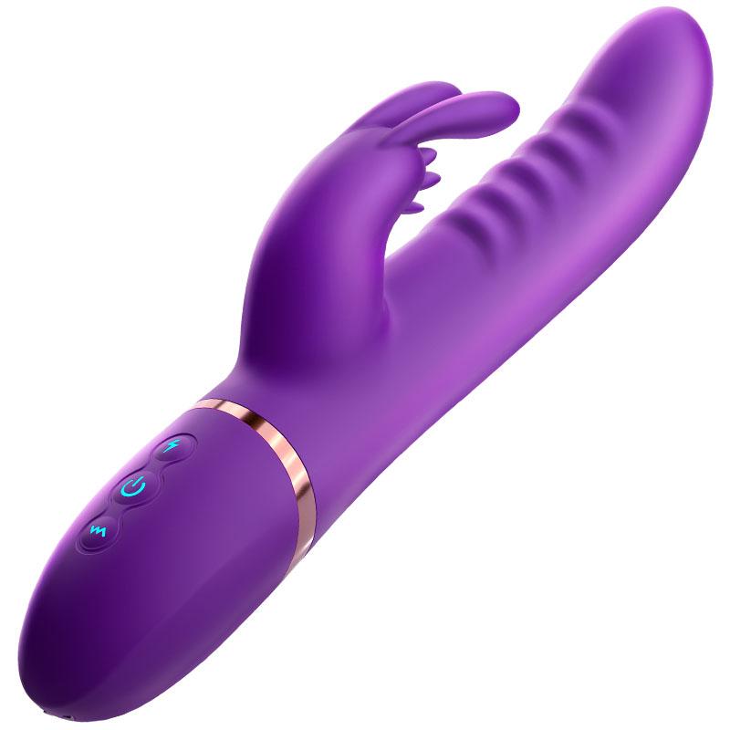 Erocome - Canisminor Thrusting Rotating Rabbit Vibrator (Purple) -  Rabbit Dildo (Vibration) Rechargeable  Durio.sg